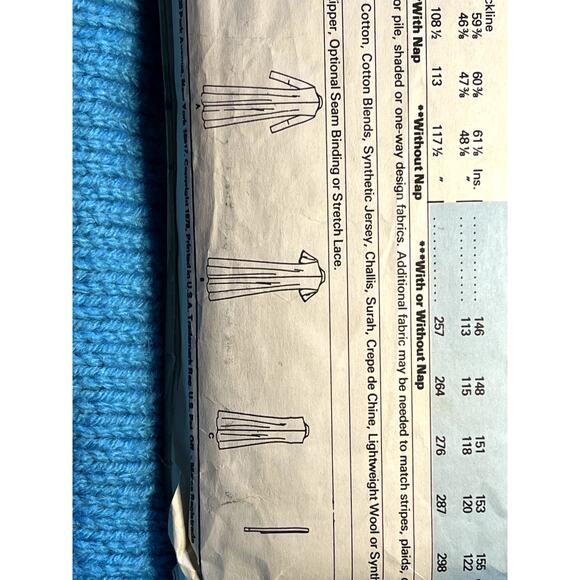 McCalls Sewing pattern 5940 shirt dress Aline 1970s size Large - Picture 6 of 6